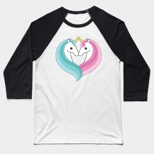 Cute Unicorn Baseball T-Shirt